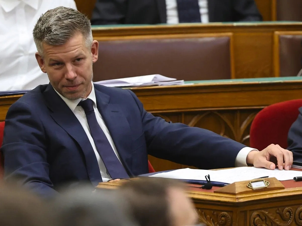 20260601 Budapest Országgyűlés plenáris ülése. fotó: Havran Zoltán (HZ) MW képen: Magyar Péter miniszterelnök, a Tisza Párt elnöke