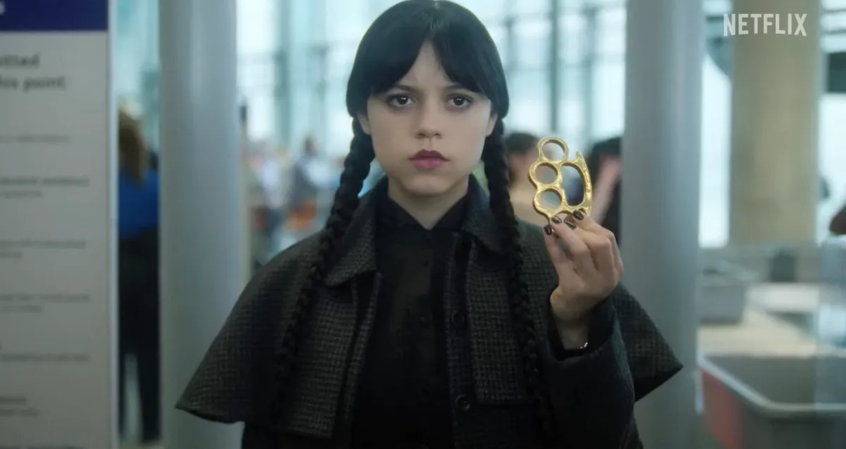 Jenna ortega, a Netflixes Wednesday sztárja