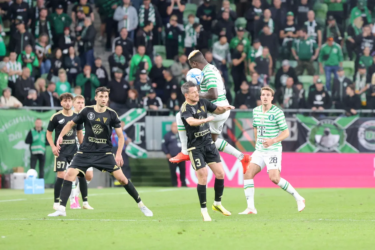 A Fradi nem bírt hazai pályán a DVSC-vel