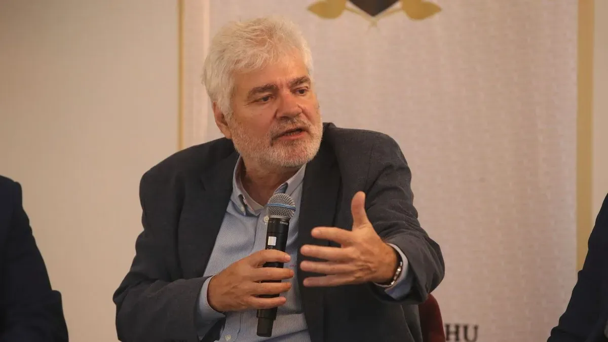 Horn Gábor, a Republikon Intézet vezetője (Fotó: Teknős Miklós)