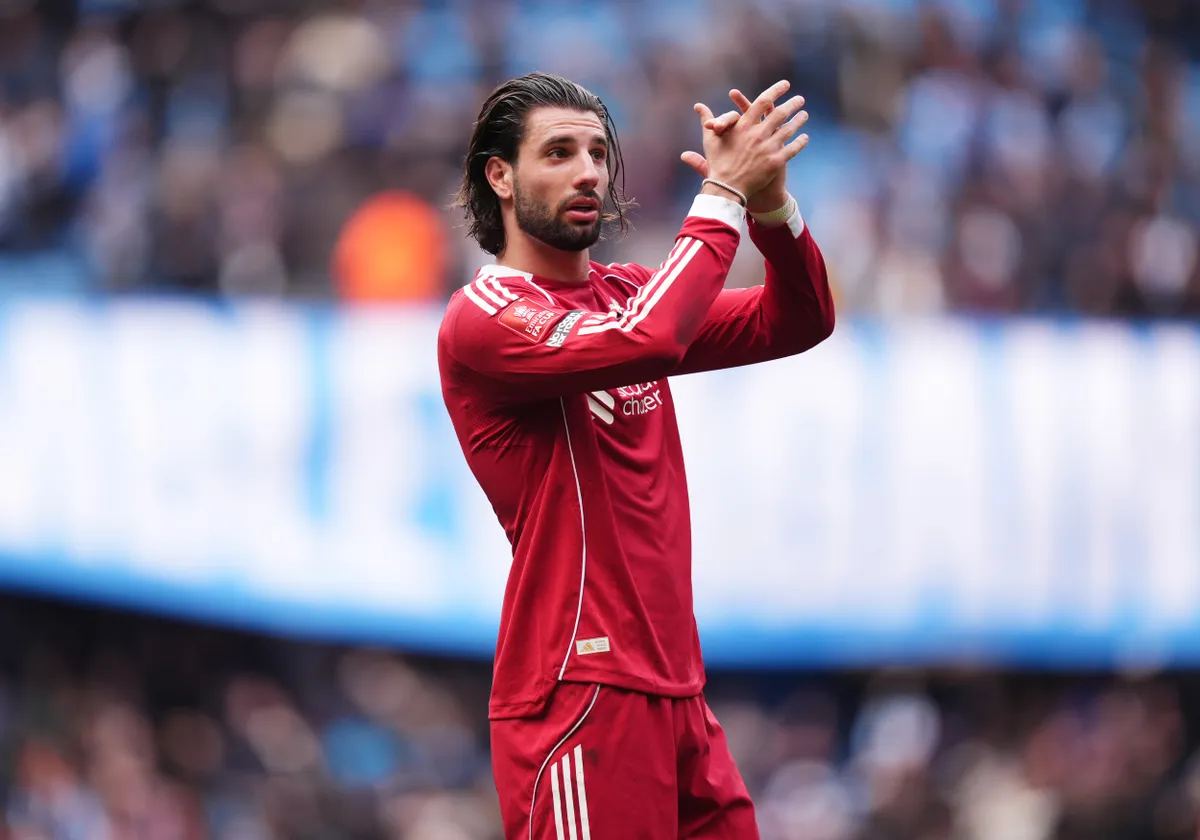 Szoboszlai Dominik a Liverpool-Manchester City mérkőzésen