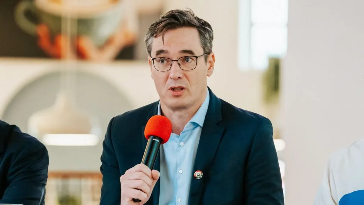 Az ünnepségen Karácsony Gergely, Budapest főpolgármestere, ukrán és magyar diplomaták, valamint Kárpátalja megye elöljárói vettek részt (Forrás: Facebook/Karácsony Gergely)