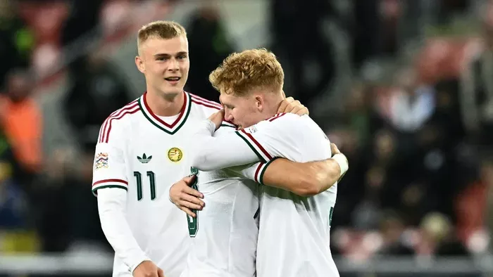 Képeken a magyar válogatott ukránok elleni győzelme